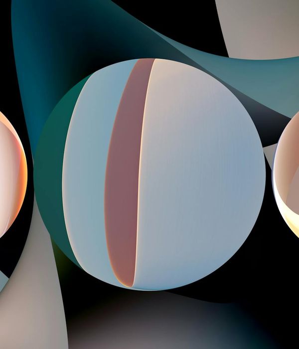 Abstract glowing lines representing smooth fluid body movements