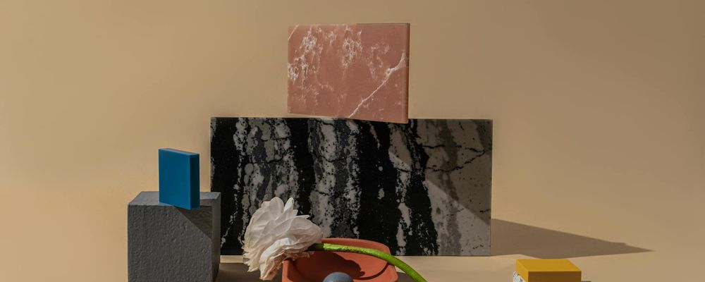 Minimalist conceptual illustration of balanced geometric shapes